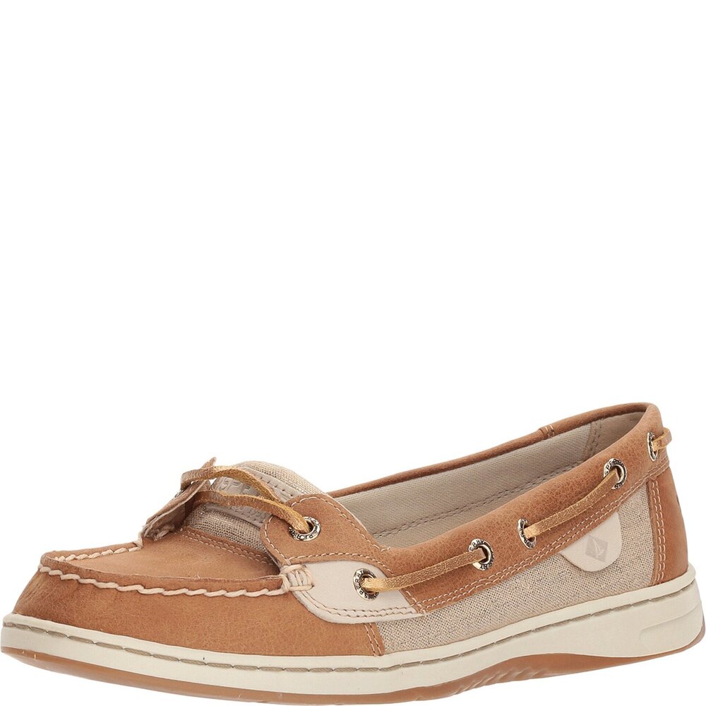 SPERRY ANGELFISH METALLIC LINEN 7 M (B)